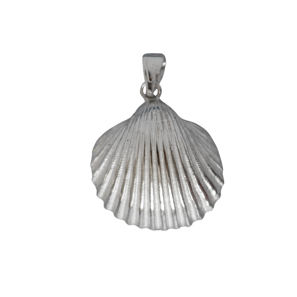 Shell Pendant - Silver