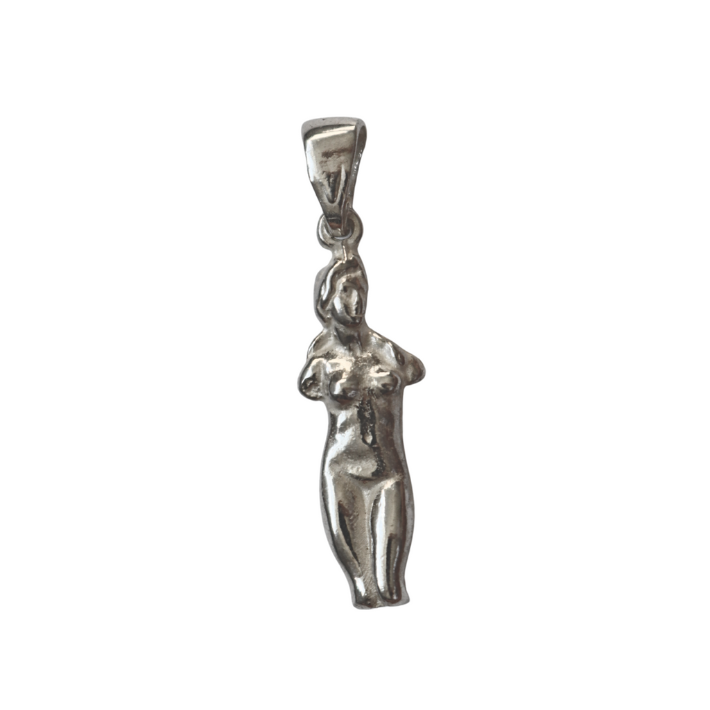 Aphrodite Pendant Necklace - Silver