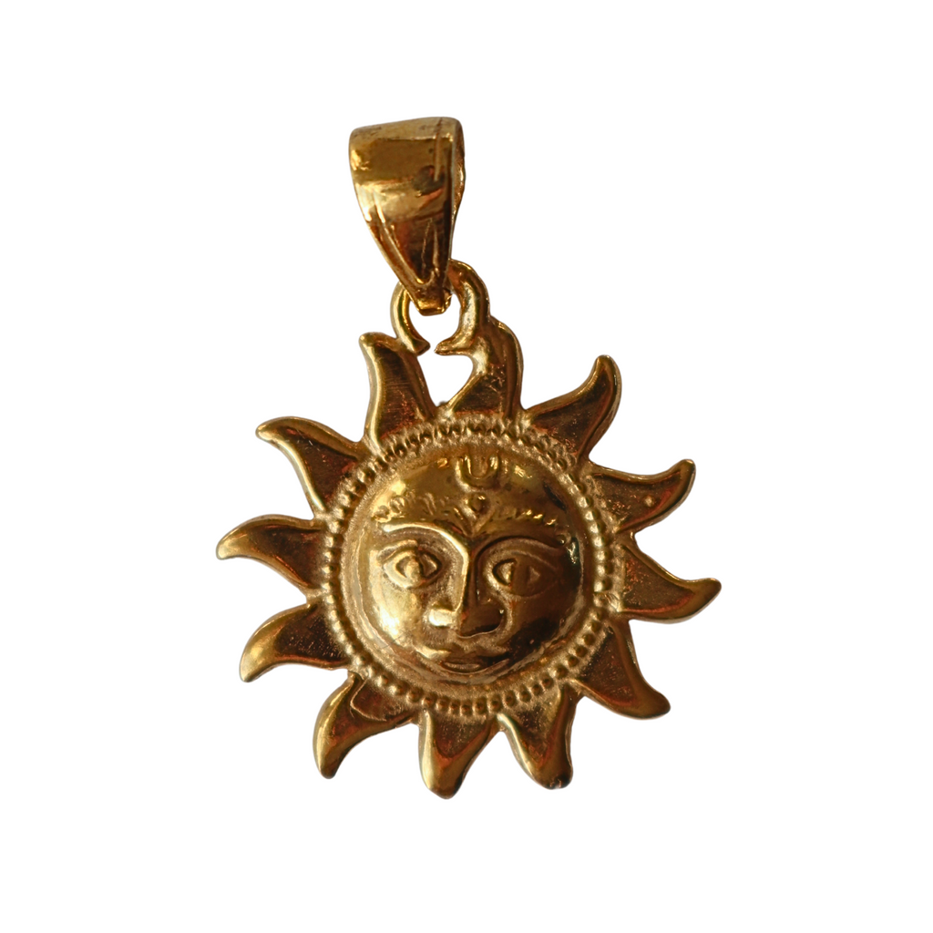 Helios Pendant - Gold