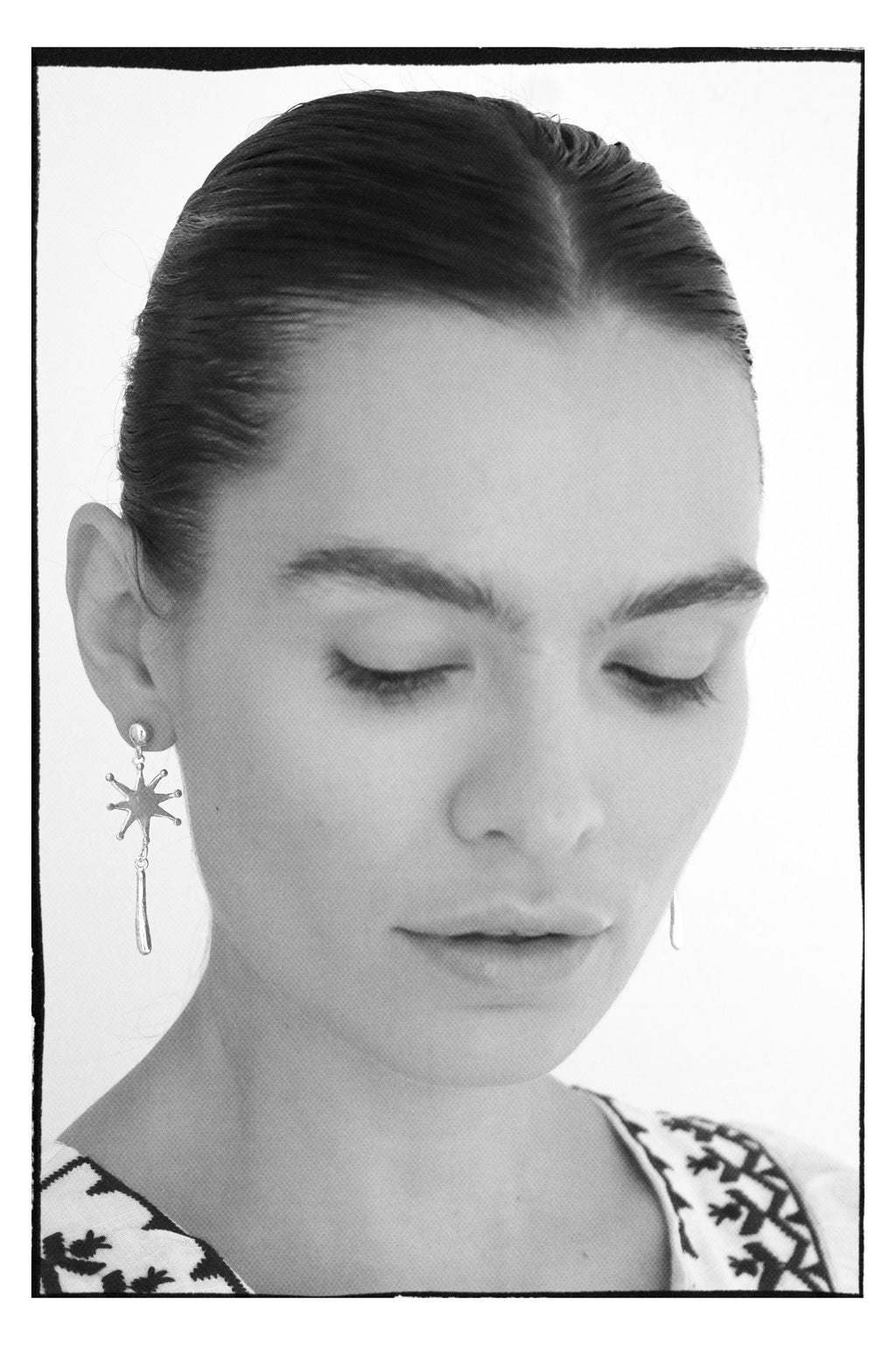 Shooting Star Earrings  - Gold