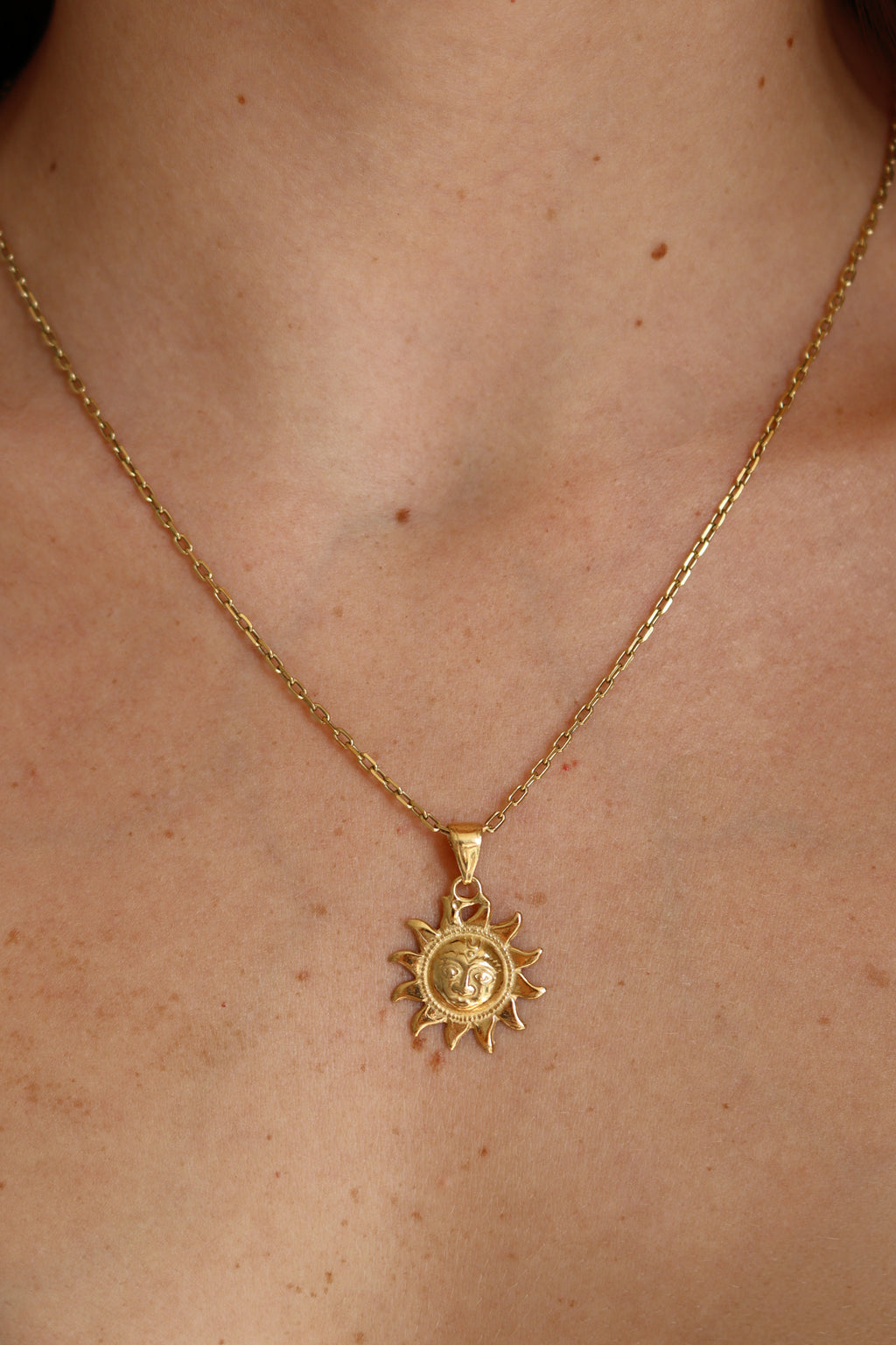 Helios Pendant - Gold