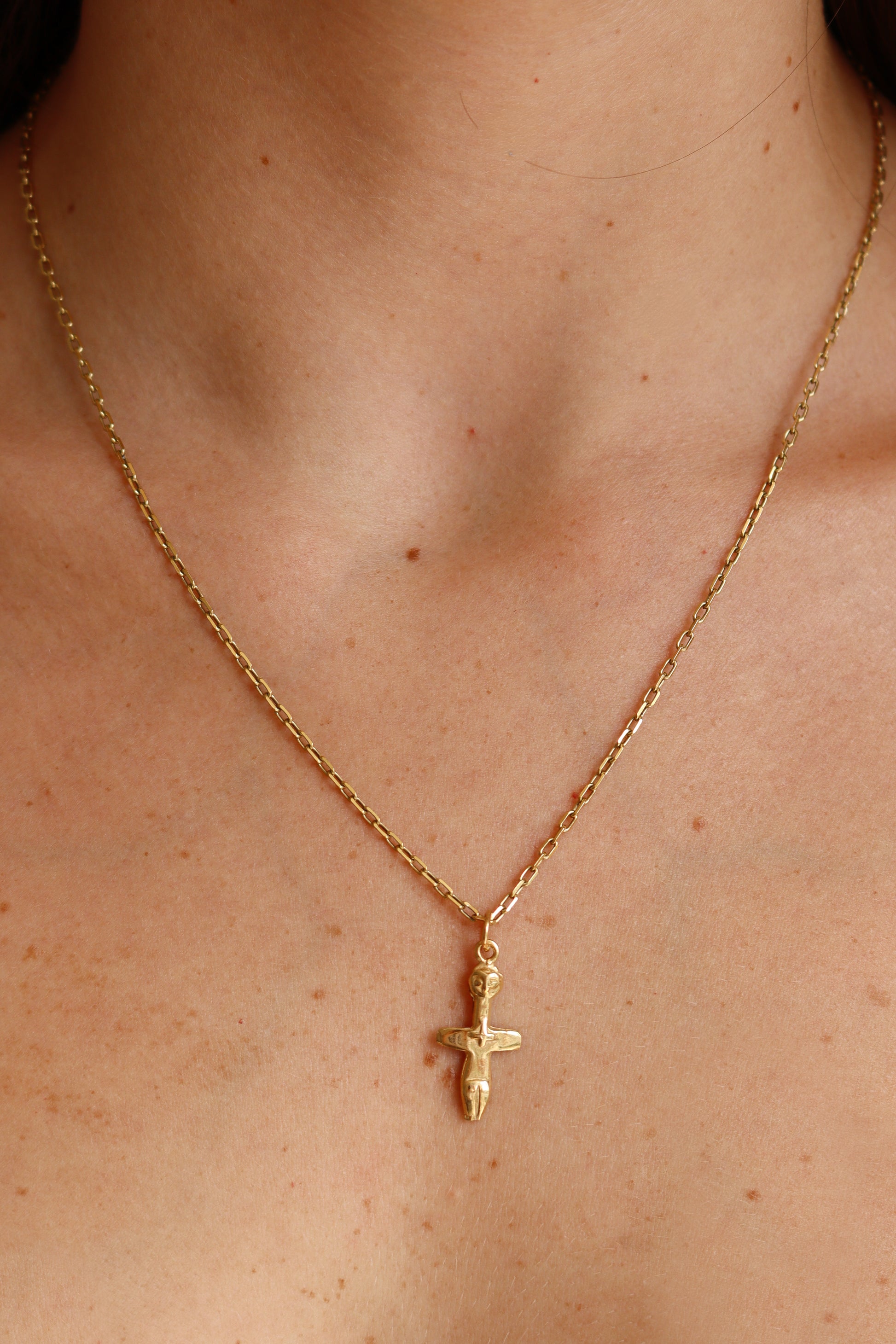 The Idol of Pomos Pendant - Gold