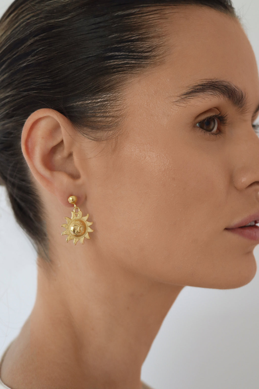 Helios Earrings - Gold