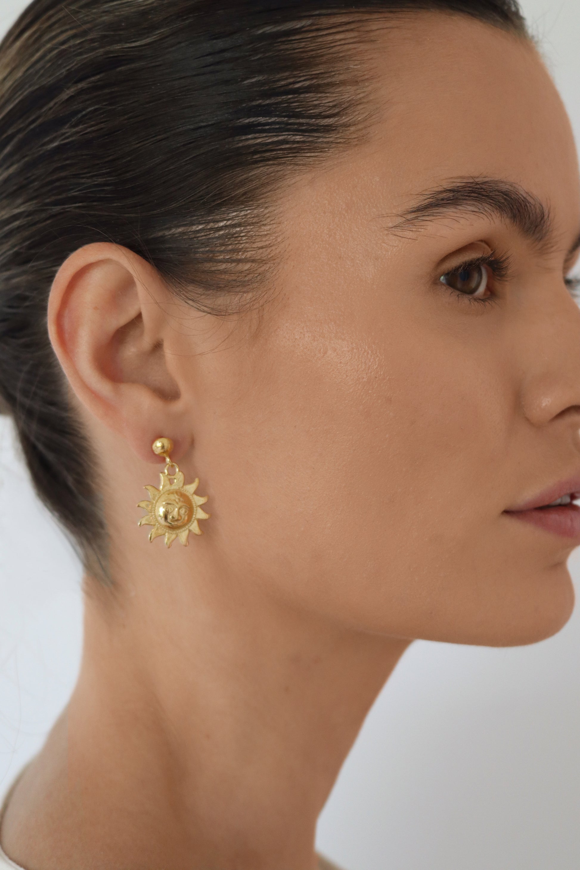 Helios Earrings - Gold