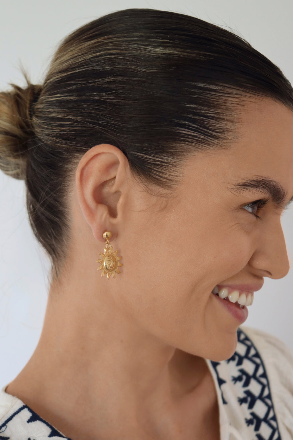 Helios Earrings - Gold