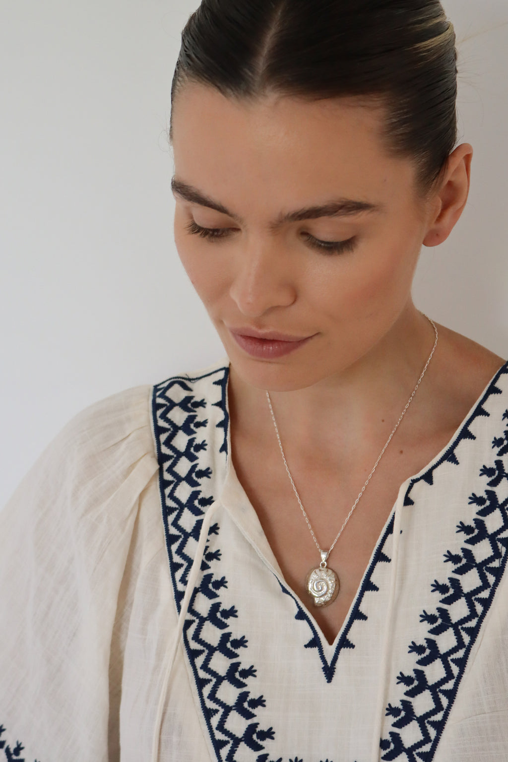 Kyma Pendant - Silver