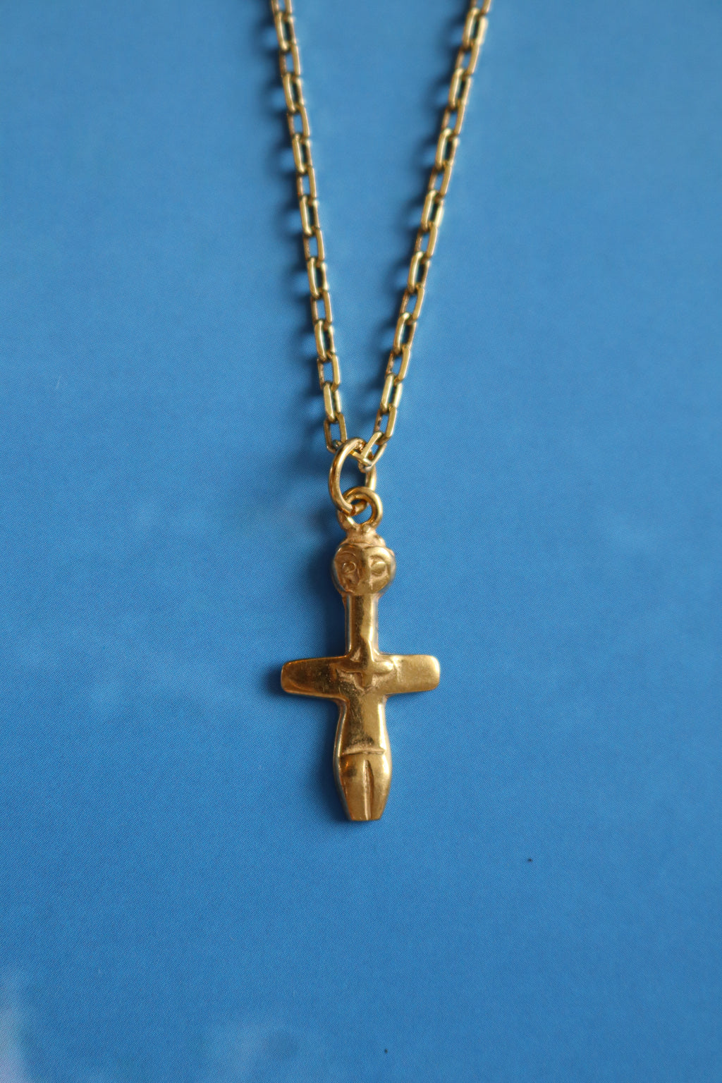 The Idol of Pomos Pendant - Gold