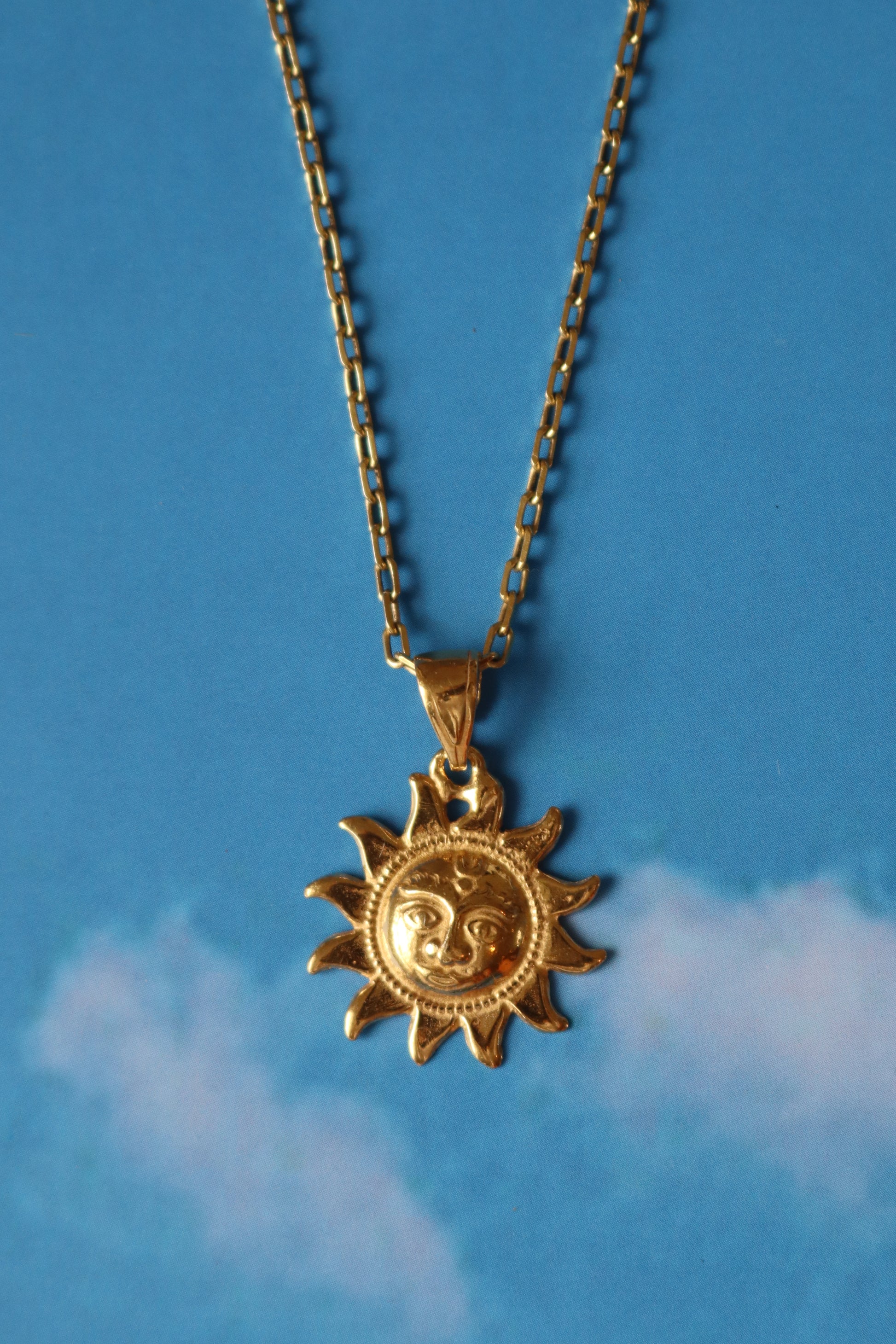 Helios Pendant - Gold