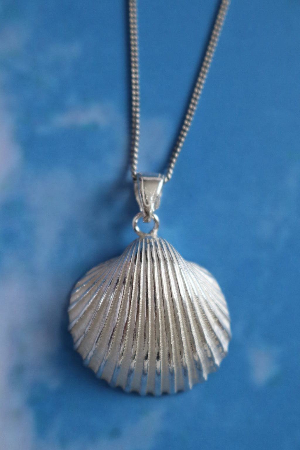 Shell Pendant - Silver