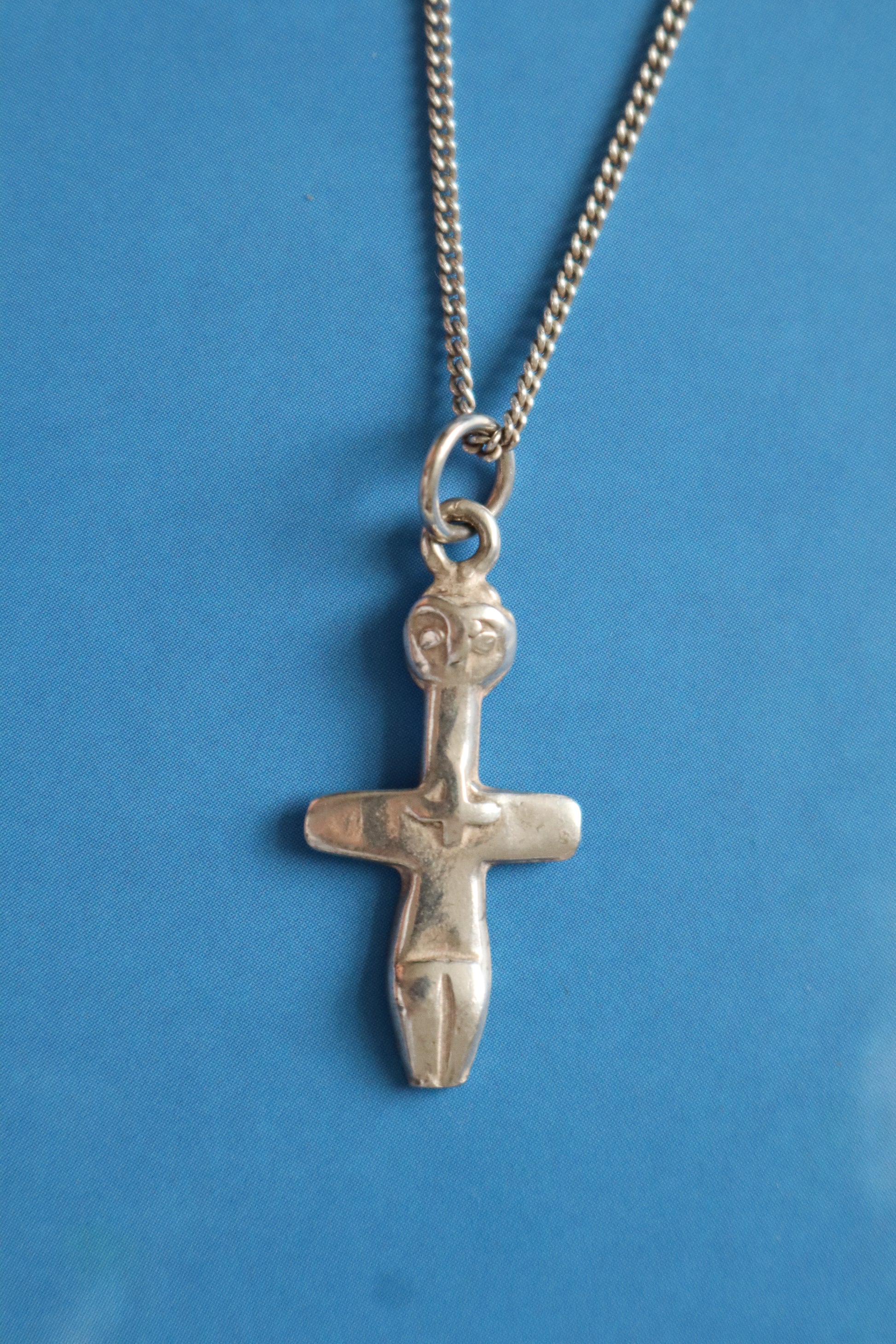 The Idol of Pomos Pendant - Silver