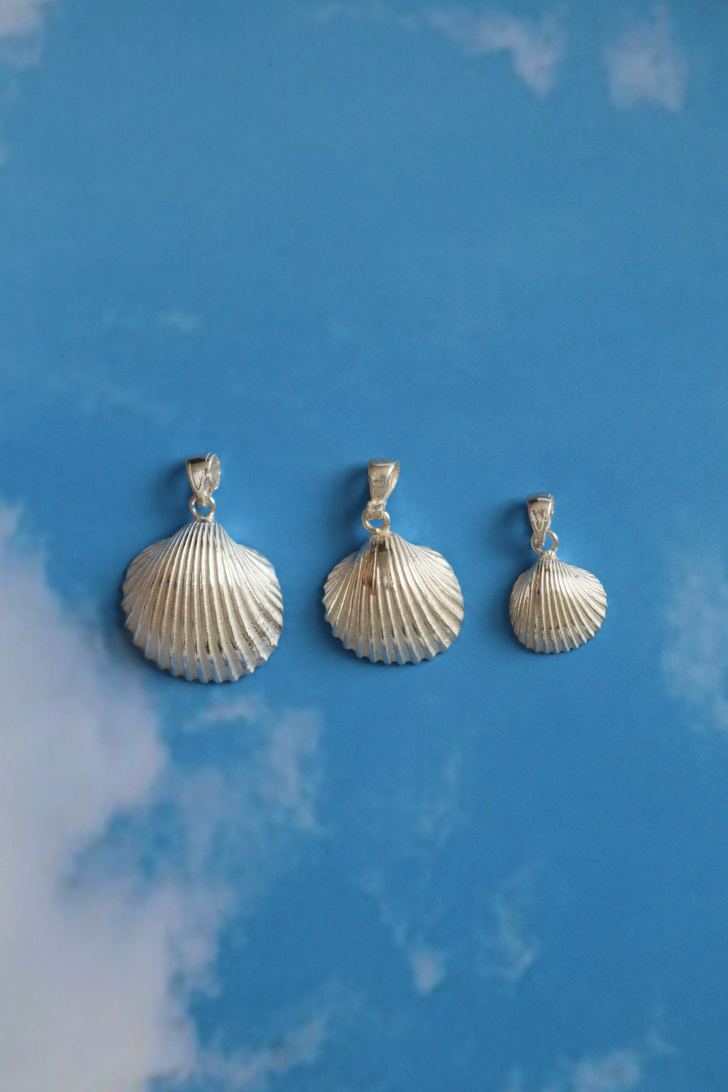 Shell Pendant - Silver