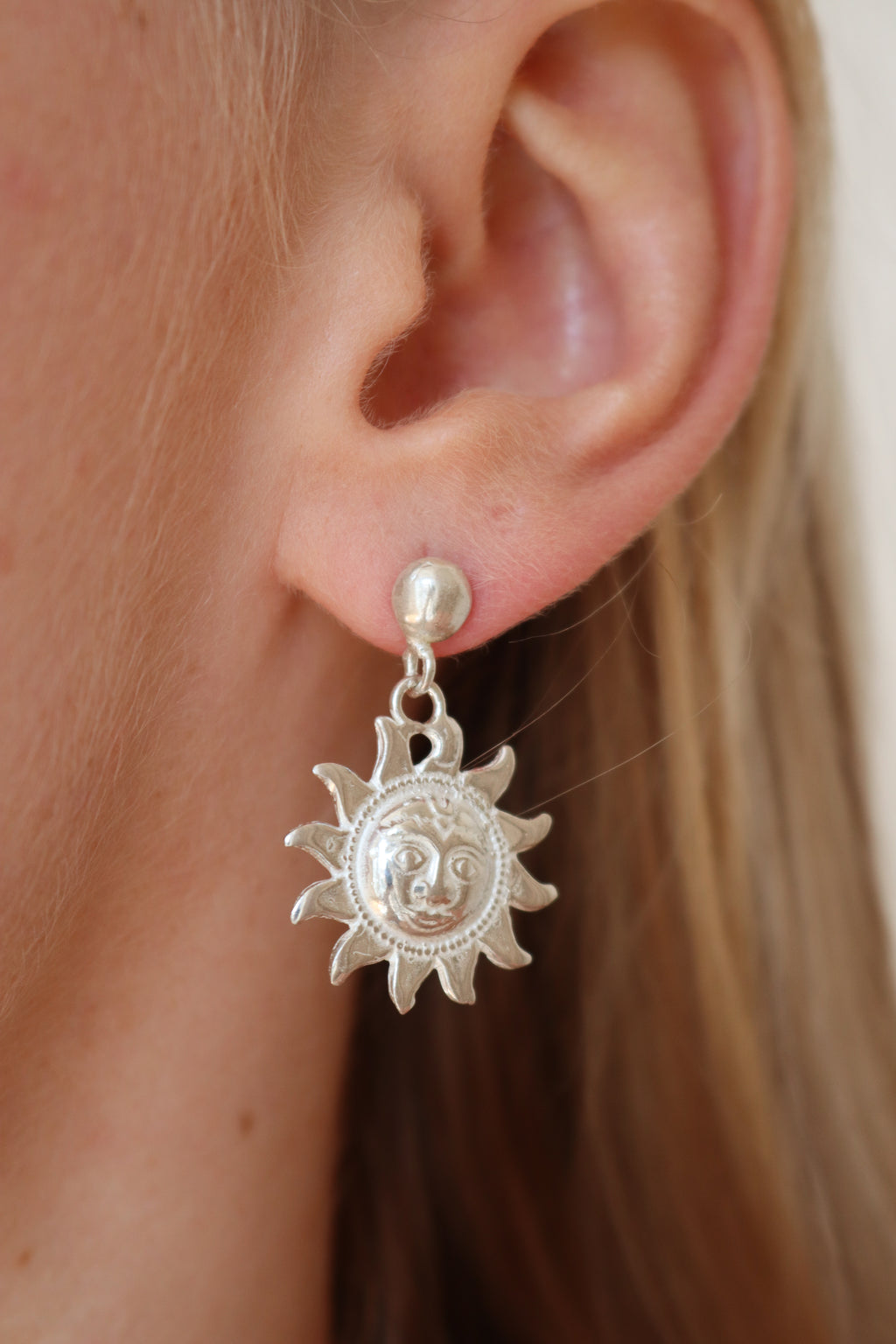 Helios Earrings - Silver